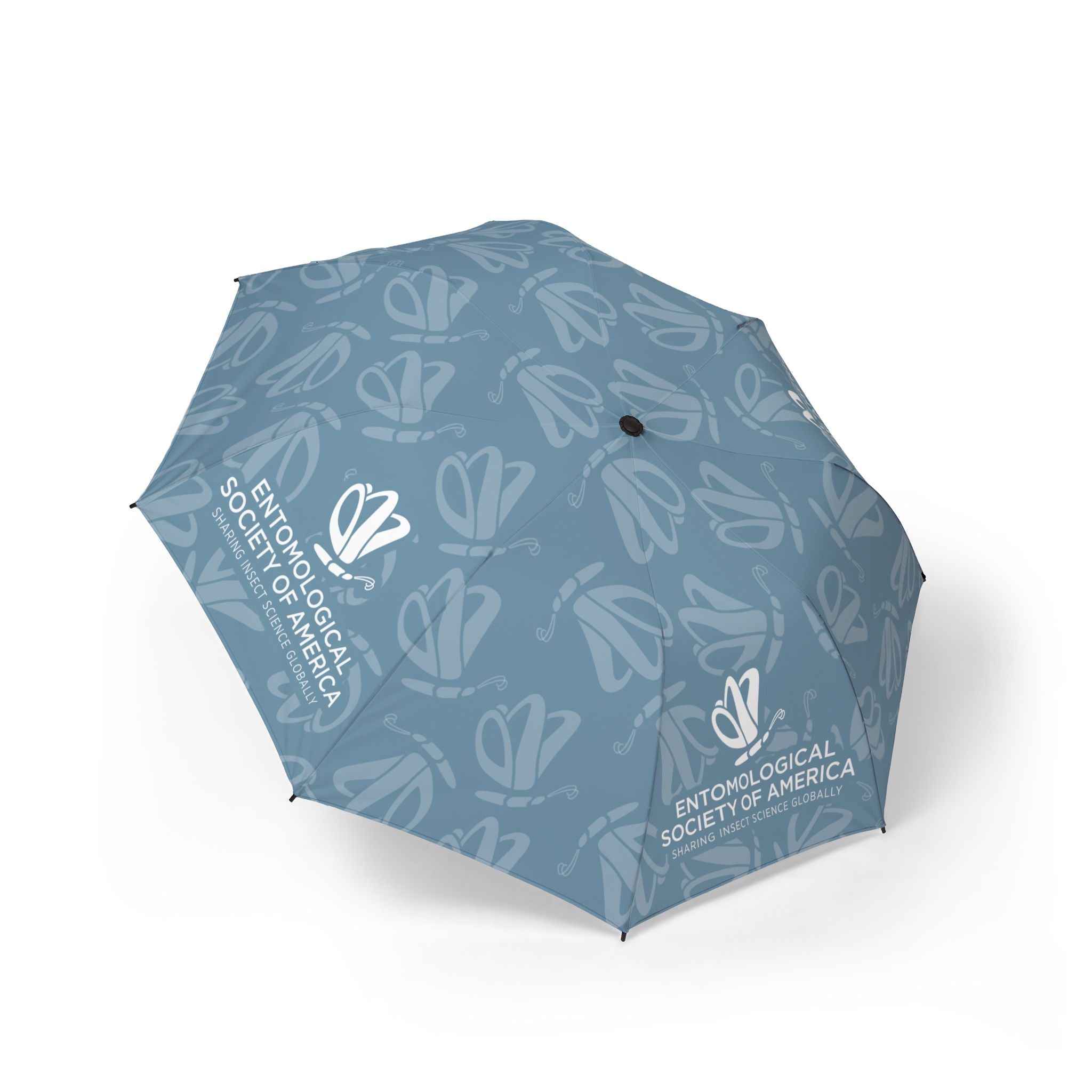 Foldable Semi-Automatic Umbrella — Compact Travel Rain Umbrella with Logo